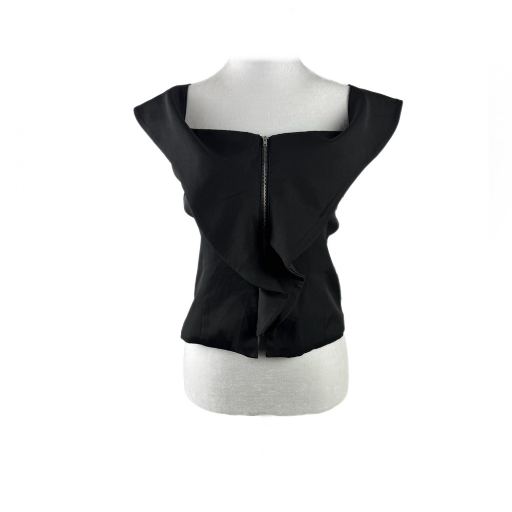 HYFVE Black Ruffled off the shoulder blouse